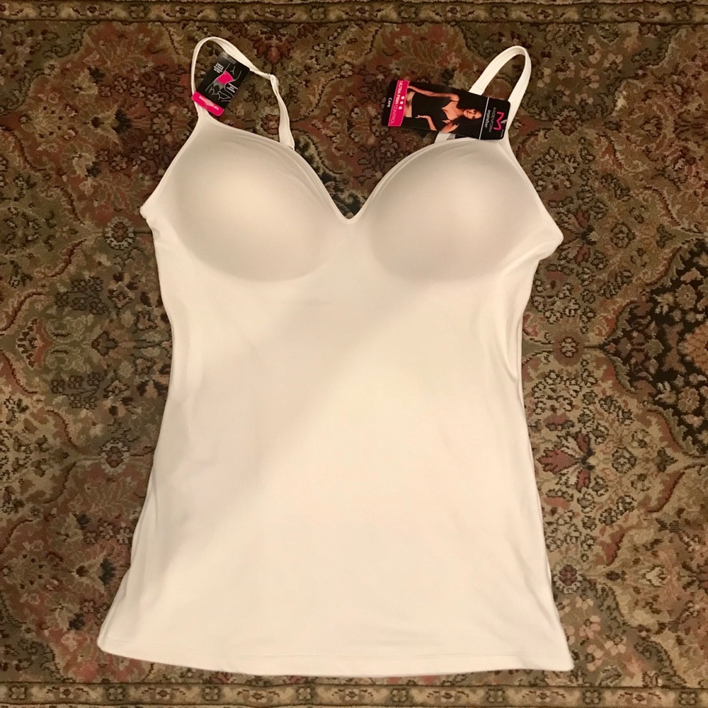 Maidenform White Cami (XL)